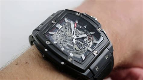 hublot spirit of big bang all black review